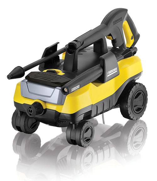 Karcher K3 Follow-Me Electric Pressure Washer with, 1800 PSI, 1.3 GPM, and 4 Rolling Wheels small electric power washer