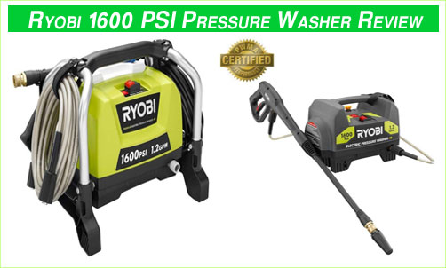 Ryobi 1600 PSI Pressure Washer