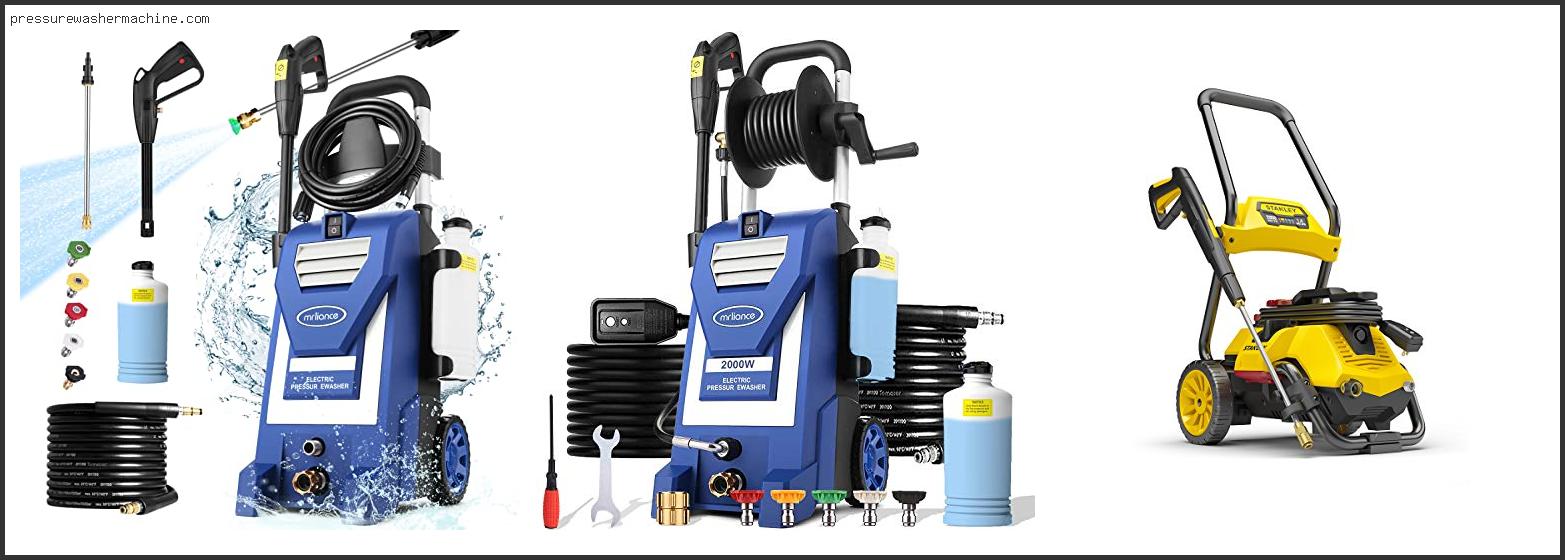 Best #10 – Pressure Washer Gas Vs Electric – Available On Market