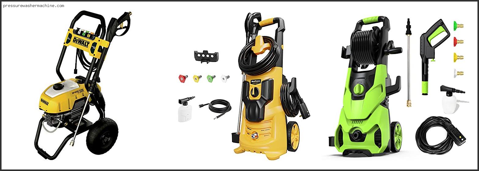 The Best Electric Power Washers