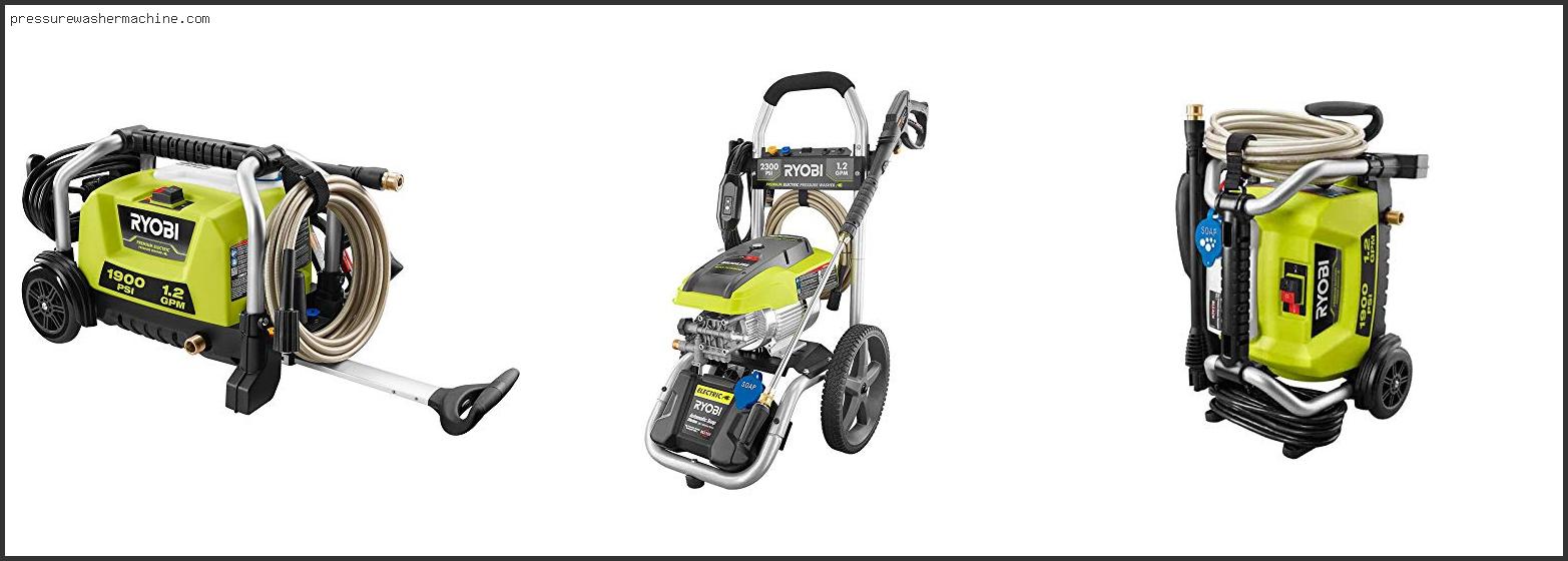 Top Best Ryobi 1.2 Gpm Pressure Washer – To Buy Online Ryobi 1.2 Gpm Pressure Washer