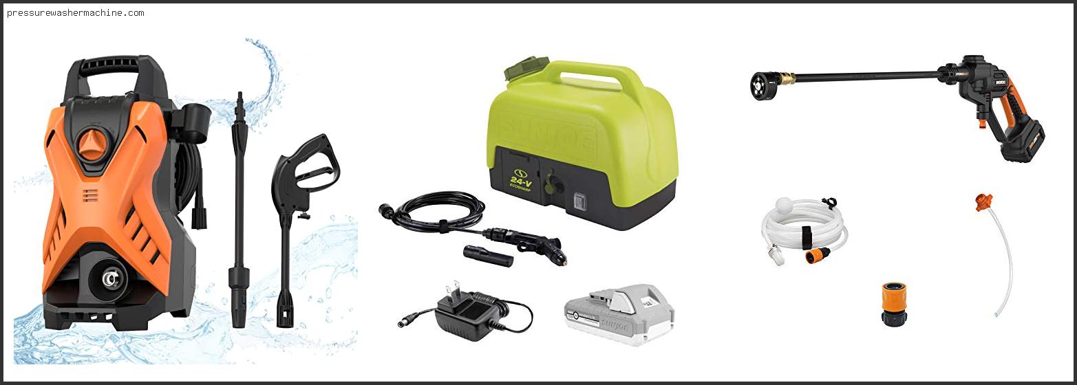 Small Portable Power Washers