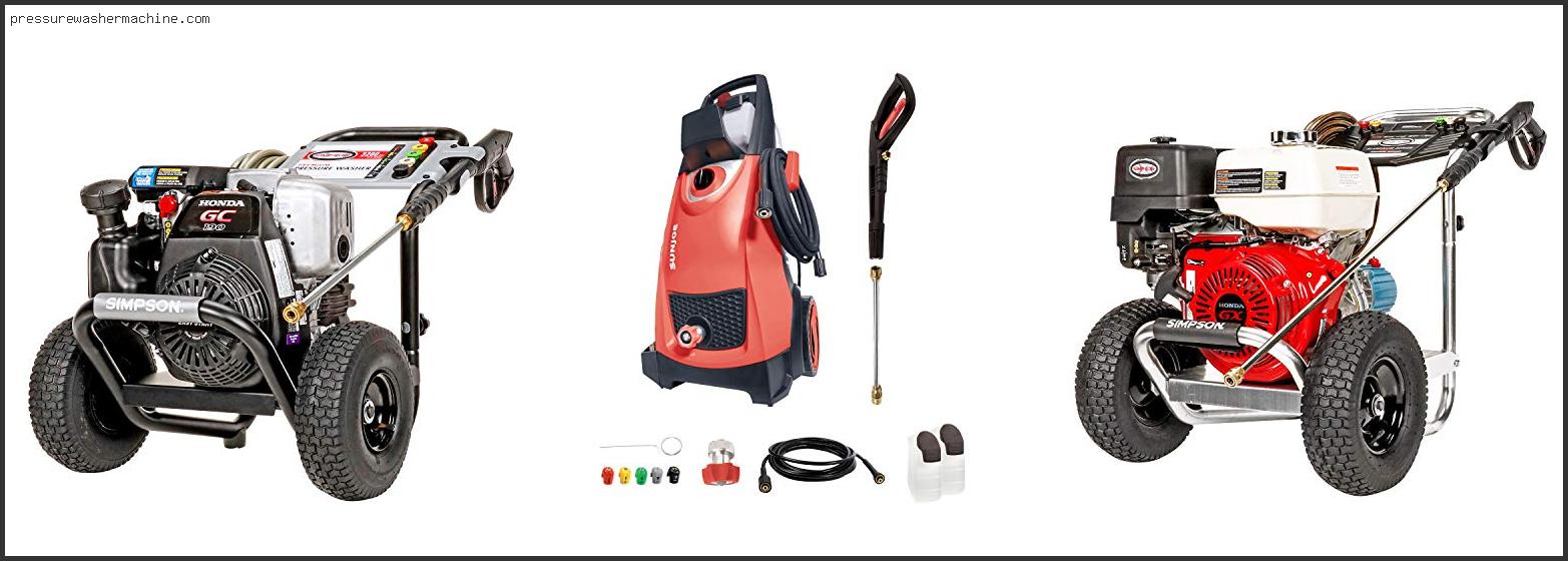 Best Price For Gas Powered Pressure Washer