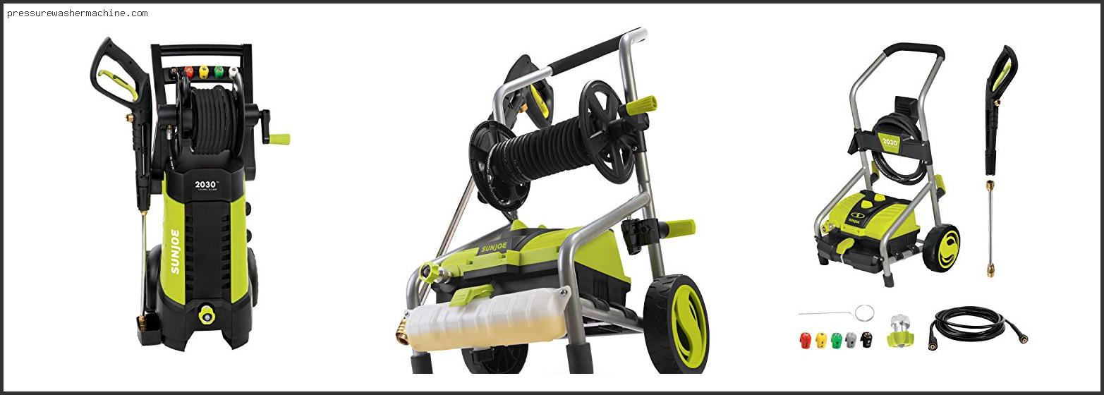 Top #10 Sun Joe 2030-psi 1.76-gpm With Buying Guide Sun Joe 2030-psi 1.76-gpm