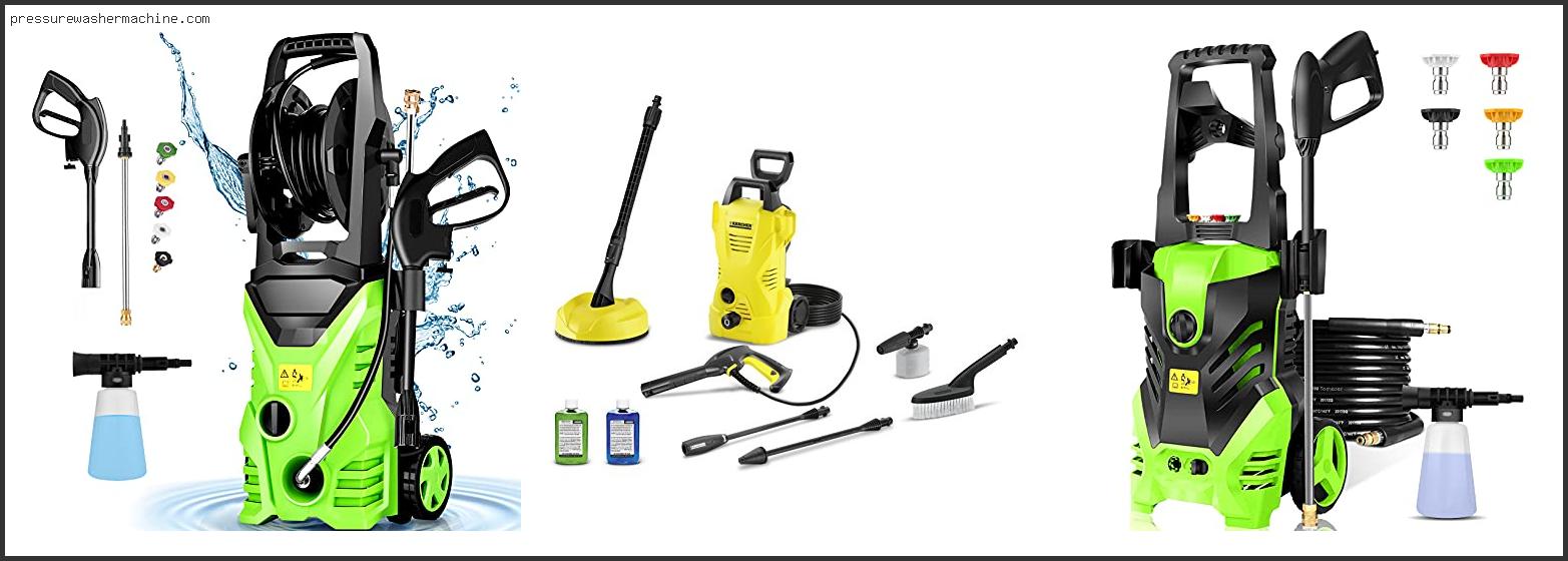 Best Pressure Washers For Home