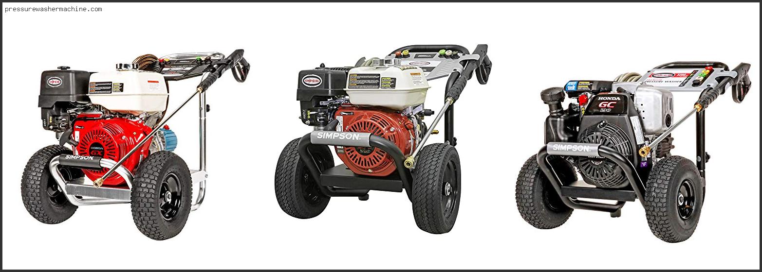 Top Best Honda Gx390 Pressure Washer 3500 Psi Reviews With Products List Honda Gx390 Pressure Washer 3500 Psi