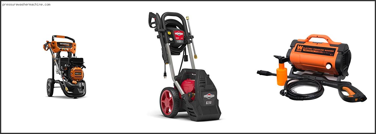 Top #10 Residential Power Washers Based On User Rating Residential Power Washers
