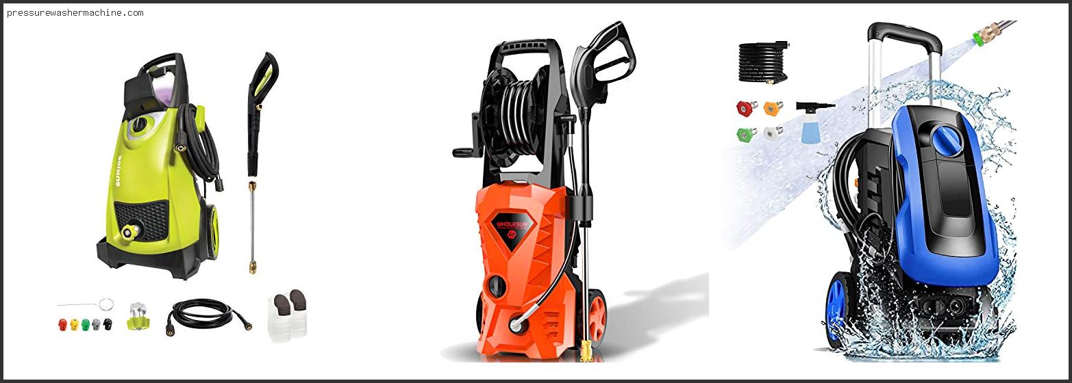 Electric Pressure Washers For Sale