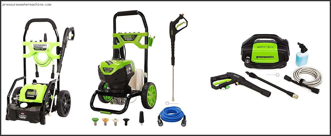 Best #10 – Greenworks Gpw2006 Pressure Washer With Expert Recommendation Greenworks Gpw2006 Pressure Washer