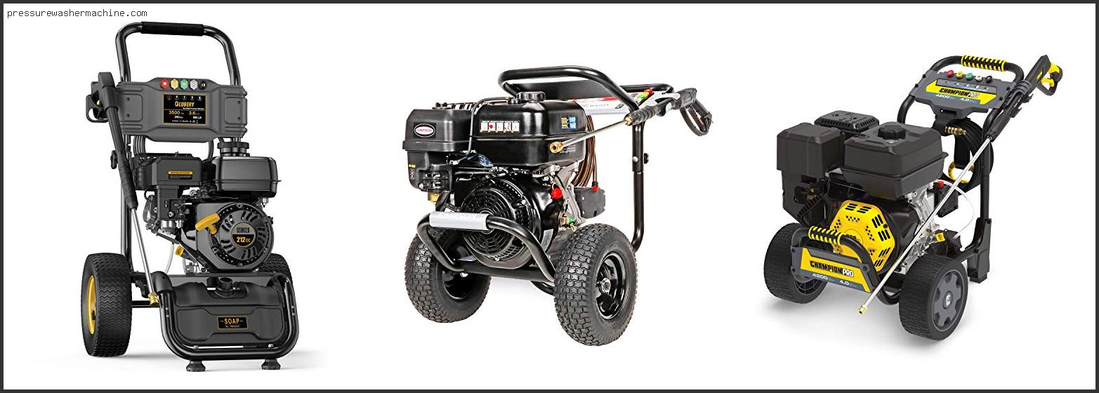 Gas Powered Power Washer
