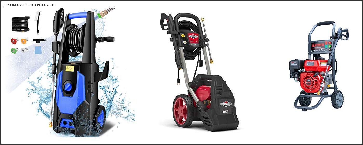 Power Washer Electric Vs Gas