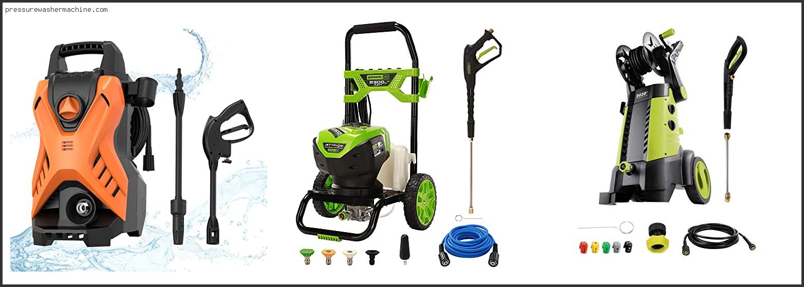 Powerful Electric Pressure Washers