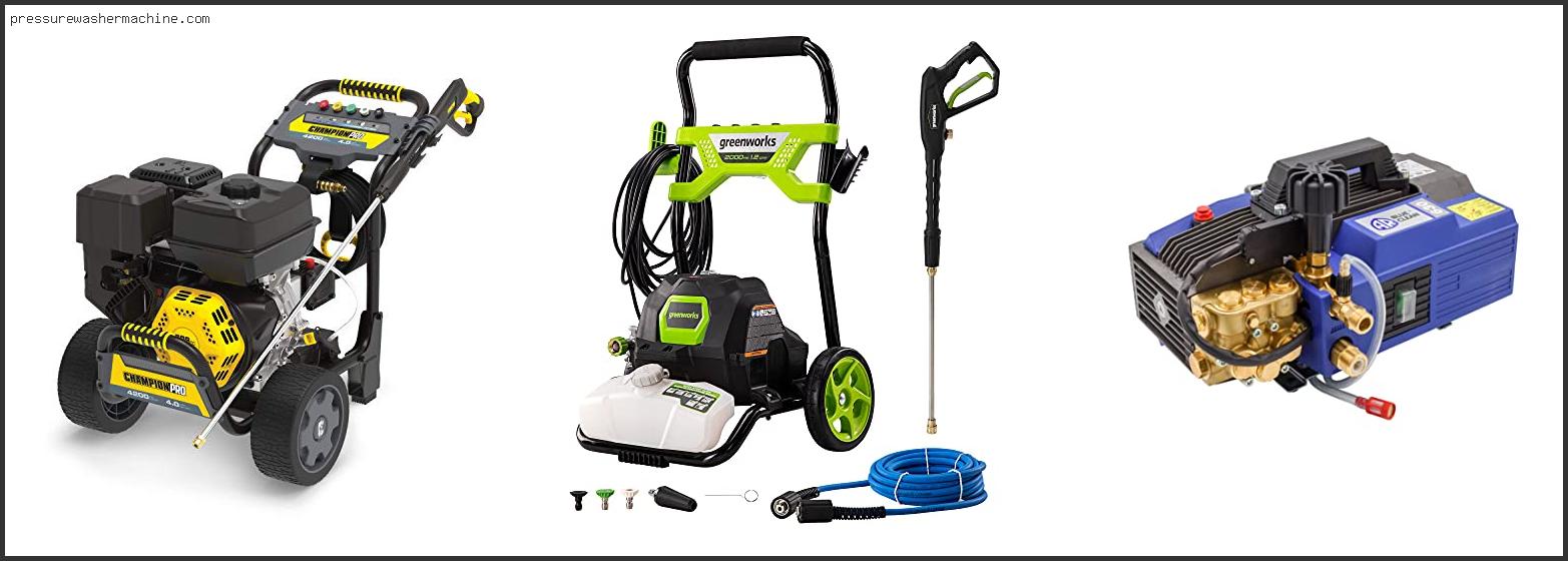 Best Commercial Electric Power Washer