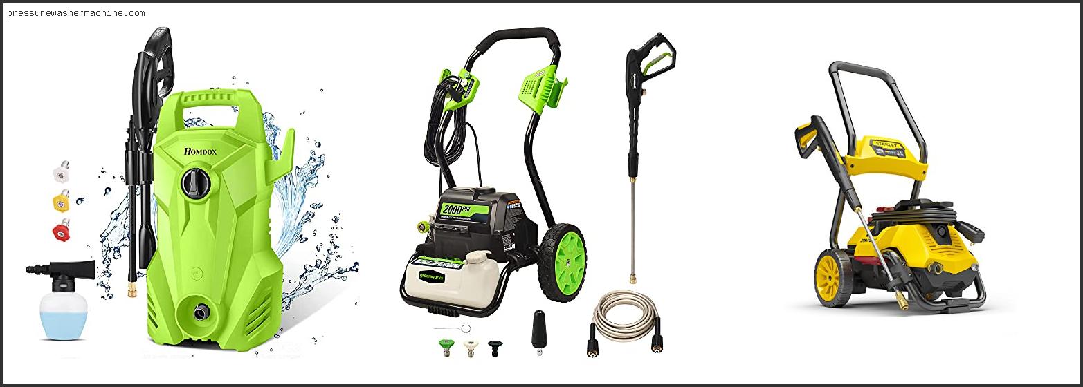 Electric Pressure Washers Lowes