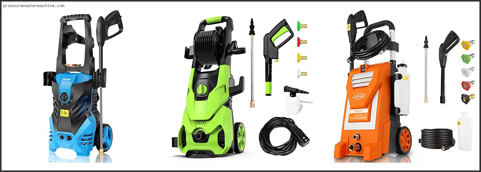 Electric Pressure Washer For Driveway